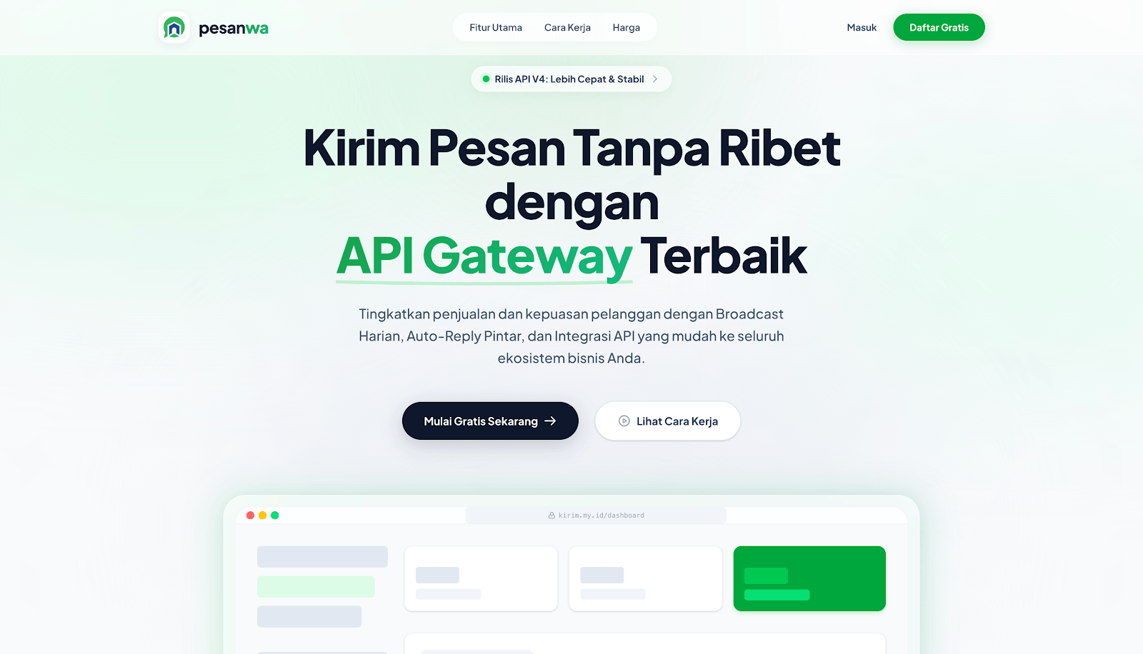 Kirim WA — Self-Hosted WhatsApp Gateway